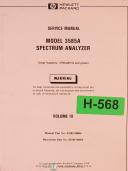 Hewlett Packard-Hewlett Packard 4260A, Universal bridge 601-602, Operations Service and Electrical Manual 1979-4260A-05